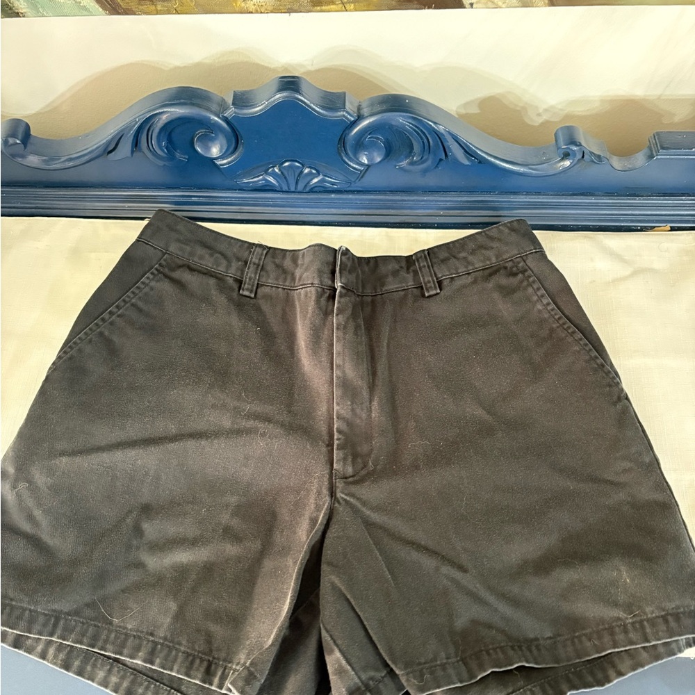 Vintage Tommy Hilfiger Classic  Black Chino Shorts Size 6